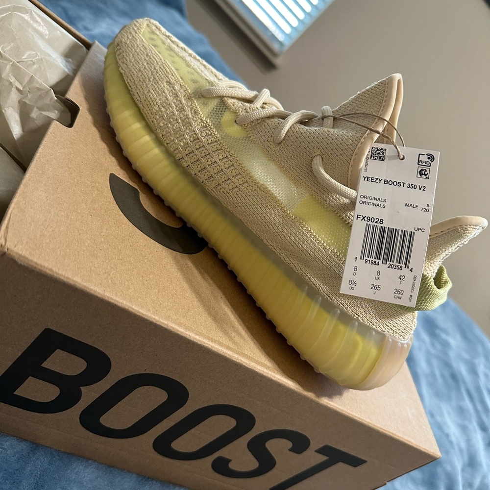 Adidas Yeezy Boost 350 V2 in Cream and Yellow